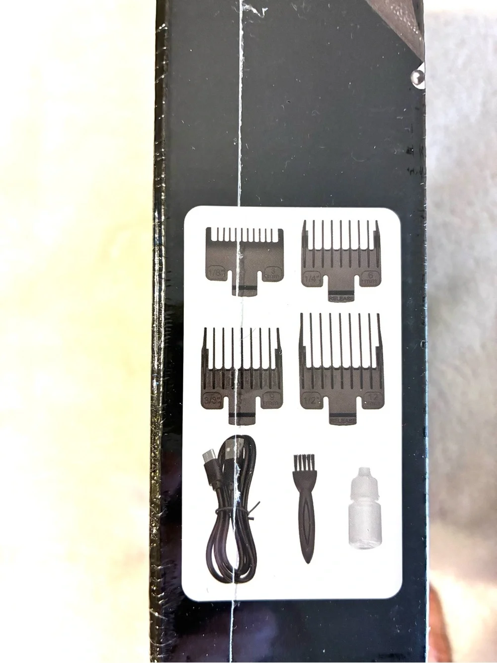 Professional Blade Hair Trimmer - Black with Teal Accent